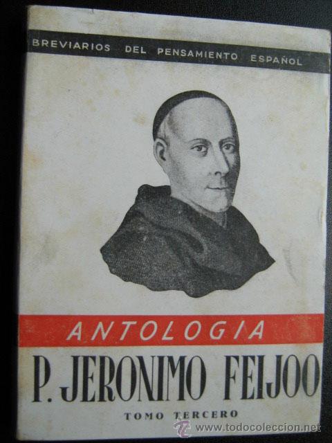 Libros de segunda mano: ANTOLOG&Iacute;A.  FEIJOO, Jer&oacute;nimo. 1942 - Foto 1
