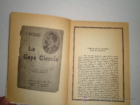Libros de segunda mano: LA GAYA CIENCIA - Foto 2