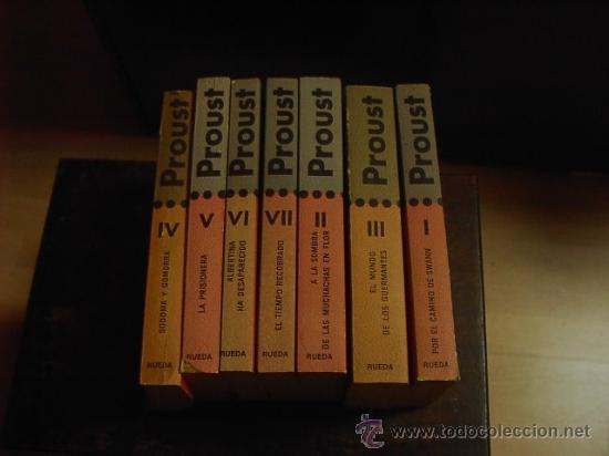 Libros de segunda mano: Marcel Proust, 6 tomos, Ed. Rueda 1979 - Foto 1