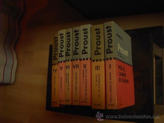 Libros de segunda mano: Marcel Proust, 6 tomos, Ed. Rueda 1979 - Foto 2