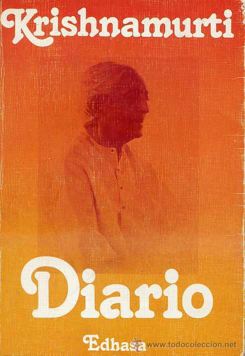 Libros de segunda mano: KRISHNAMURTI : DIARIO (1978) - Foto 1