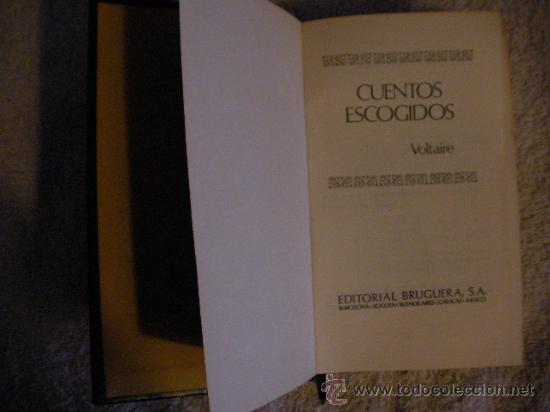 Libros de segunda mano: CUENTOS ESCOGIDOS DE VOLTAIRE - Foto 1