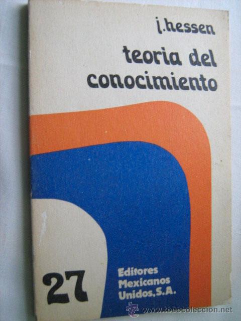 Libros de segunda mano: TEOR&Iacute;A DEL CONOCIMIENTO.  HESSEN, J. 1981 - Foto 1