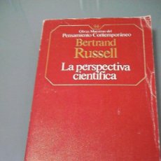 Libros de segunda mano: LA PERSPECTIVA CIENTÍFICA - BERTRAND RUSSELL