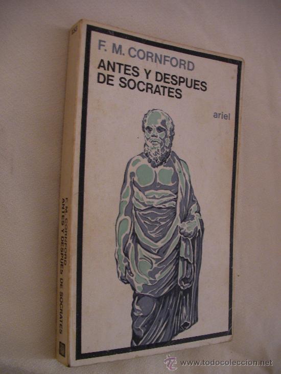 Libros de segunda mano: ANTES Y DESPUES DE SOCRATES - CORNFORD - Foto 1