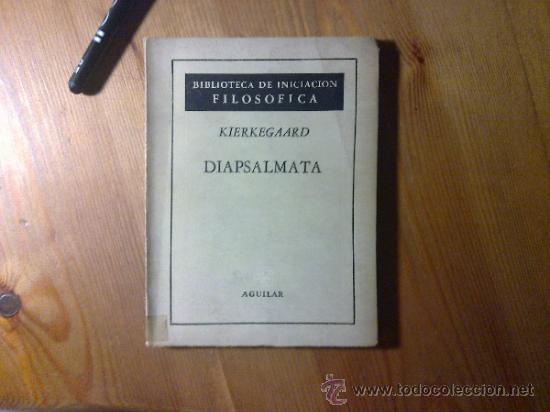 Libros de segunda mano: Diapsalmata - S. Kierkegaard - Foto 1