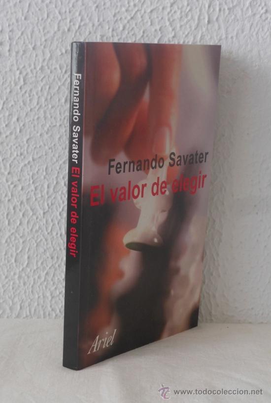 Libros de segunda mano: El Valor de Elegir - Fernando Savater - Foto 1