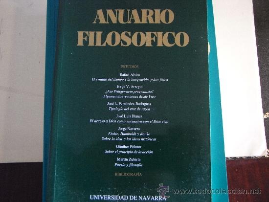 Libros de segunda mano: Anuario filos&oacute;fico. XXX72, 1997