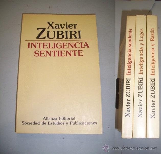 Libros de segunda mano: ZUBIRI, Xavier. Inteligencia sentinente - Foto 1