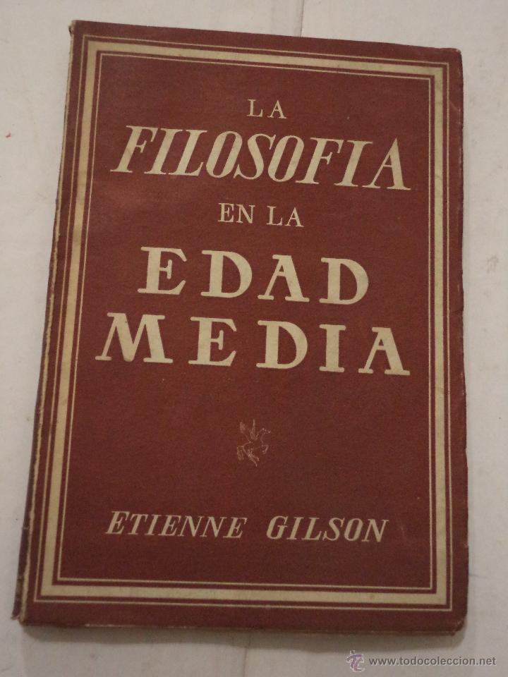 La filosofía en la edad media. etienne gison. e Vendido