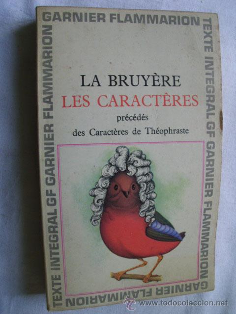 Libros de segunda mano: LES CARACT&Egrave;RES. LA BRUY&Egrave;RE. 1965 - Foto 1