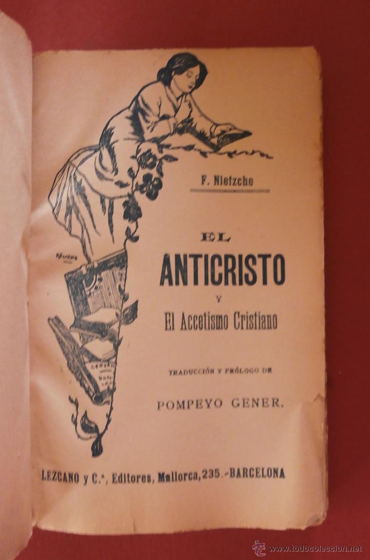 Libri di seconda mano: El Anticristo y el Ascetismo Religioso- F. Nietzche