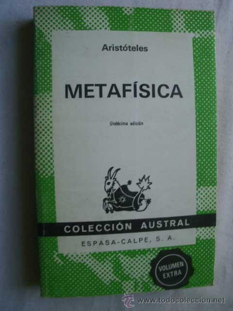 Libros de segunda mano: METAF&Iacute;SICA. ARIST&Oacute;TELES. 1981 - Foto 1