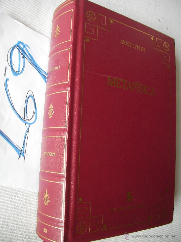 Libros de segunda mano: ANTIGUO LIBRO - METAFISICA - ARISTOTELES - Foto 1