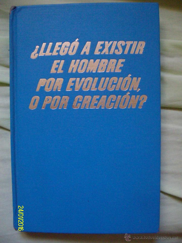 Second hand books: &iquest;LLEGO A EXISTIR EL HOMBRE POR EVOLUCION O POR CREACION? INTENATIONAL BIBLE STUDENTS ASSOCIATION