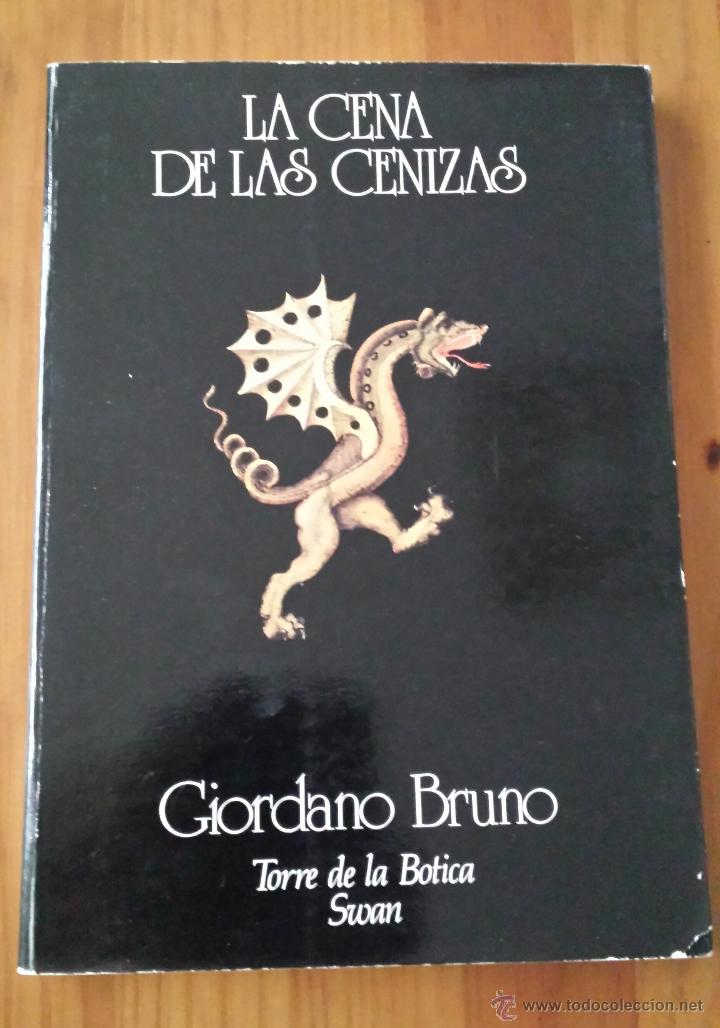 Cena de las cenizas, La. Bruno, Giordano. Libro en papel