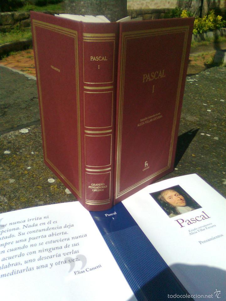 Libros de segunda mano: Pascal - Pensamientos (Gredos, 2015) Cartone con sobrecubierta - Foto 1