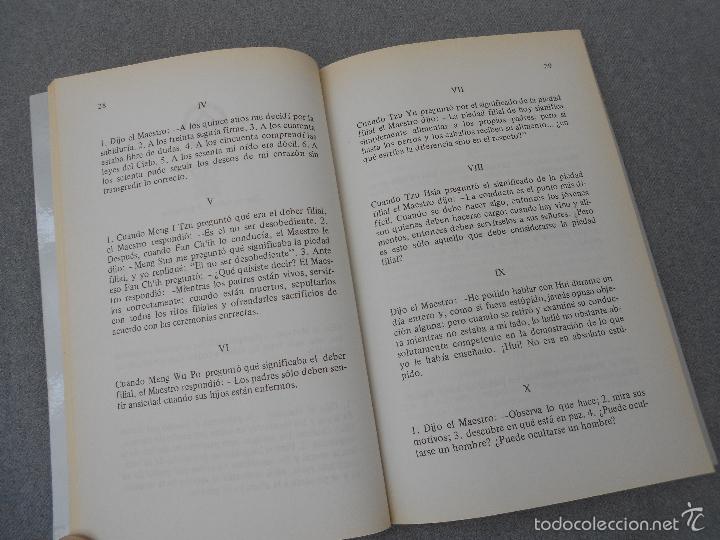 Libros de segunda mano: LAS ANALECTAS - Foto 2