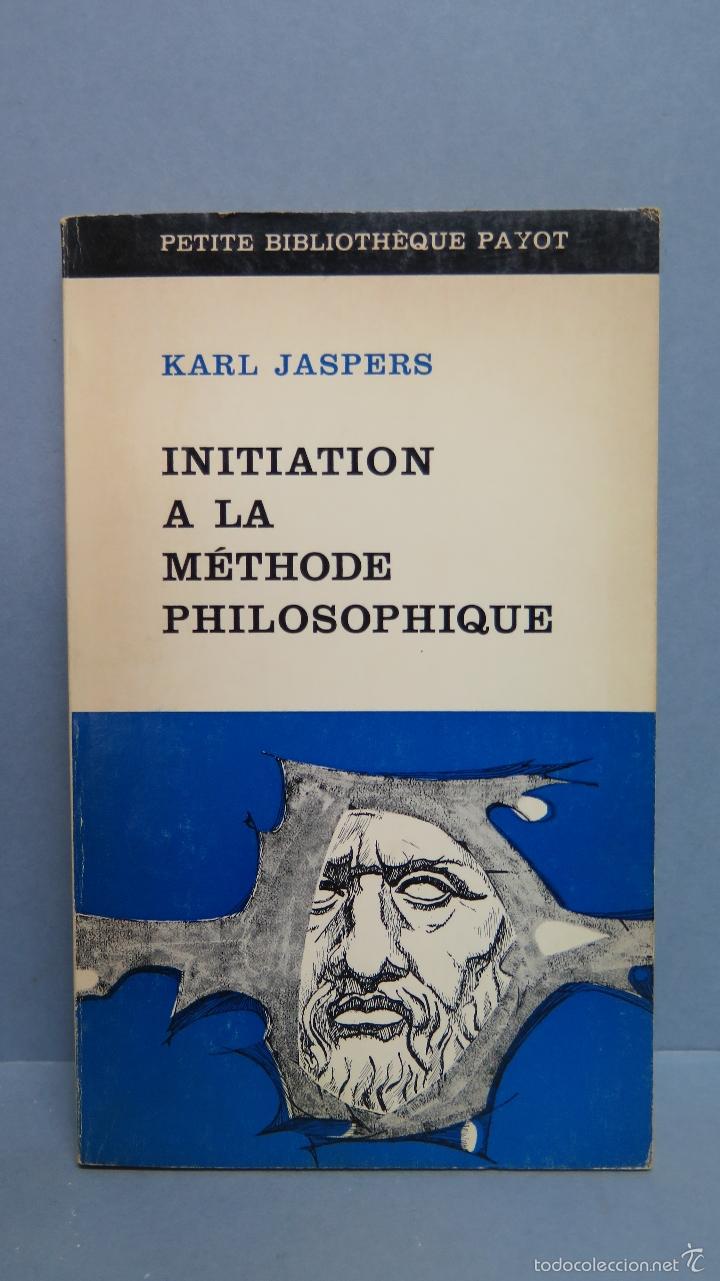 Libros de segunda mano: INITIATION A LA METHODE PHILOSOPHIQUE. KARL JASPERS - Foto 1