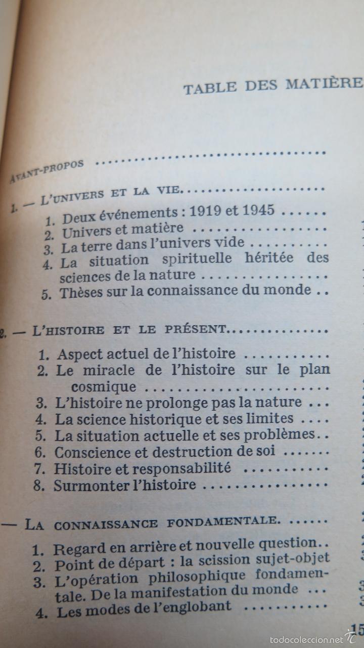 Libros de segunda mano: INITIATION A LA METHODE PHILOSOPHIQUE. KARL JASPERS - Foto 2
