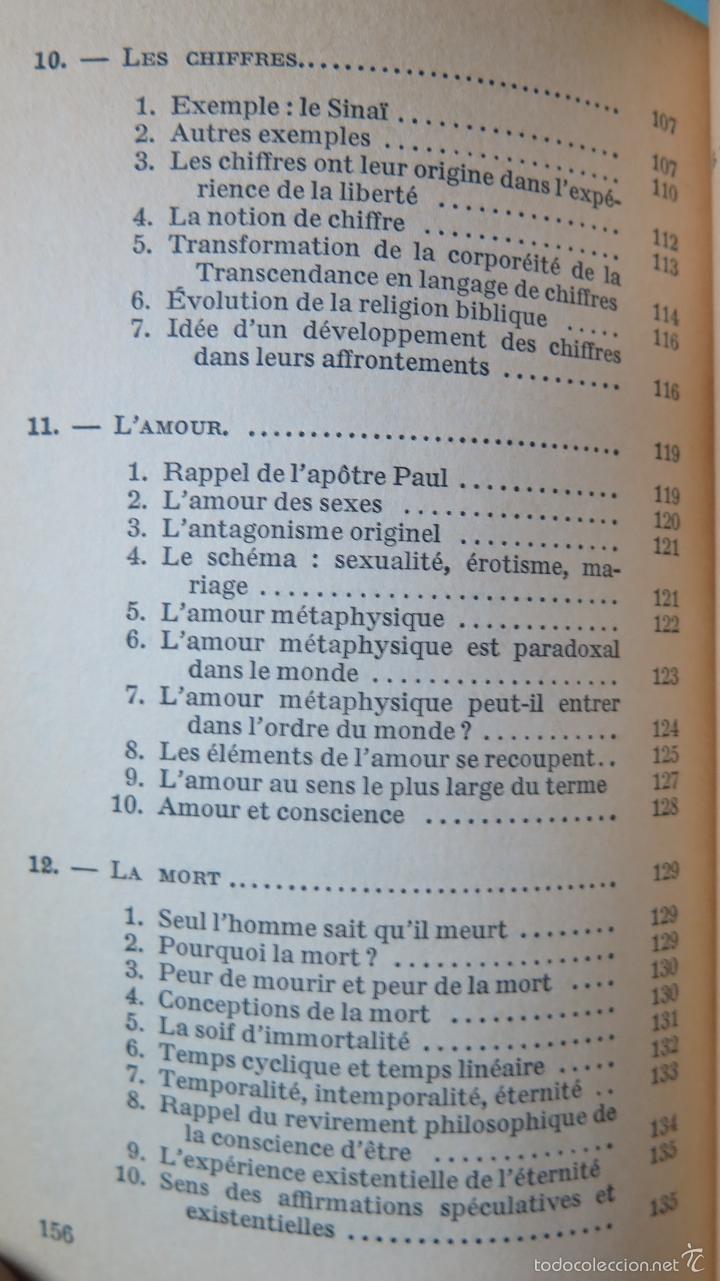 Libros de segunda mano: INITIATION A LA METHODE PHILOSOPHIQUE. KARL JASPERS - Foto 5