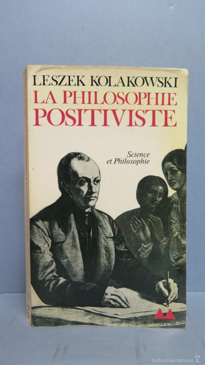 Libros de segunda mano: LA PHILOSOPHIE POSITIVISTE. LESZEK KOLAKOWSKI - Foto 1