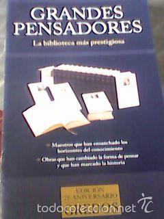 Libros de segunda mano: Grandes pensadores gredos - folleto introductorio de la colecci&oacute;n -