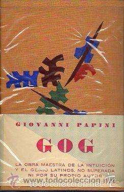 Libros de segunda mano: GOG   Giovani Papini - Foto 1