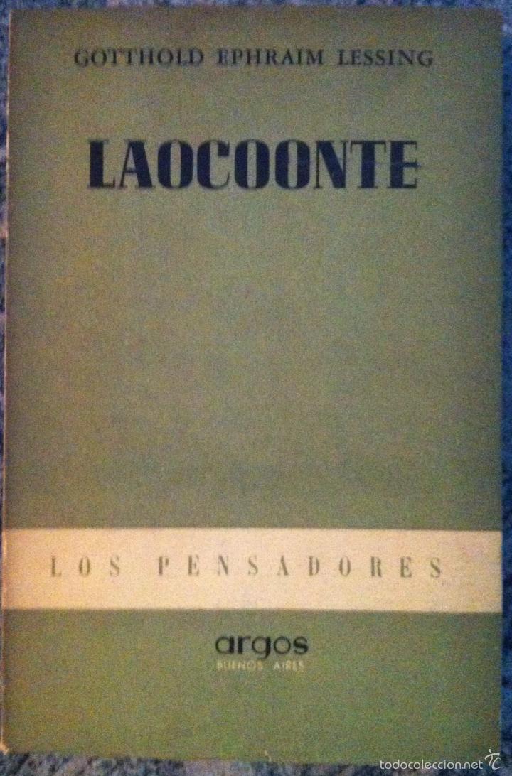 Libros de segunda mano: Lessing. LAOCOONTE. 1946 - Foto 1