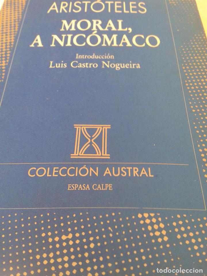 Libros de segunda mano: MORAL, A NIC&Oacute;MANO. ARIST&Oacute;TELES - Foto 1