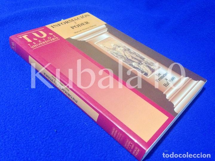 Libros de segunda mano: INFORMACION Y PODER 3&middot; TEXTOS UNIVERSITARIS &middot; MANUEL ALCARAZ RAMOS &middot;