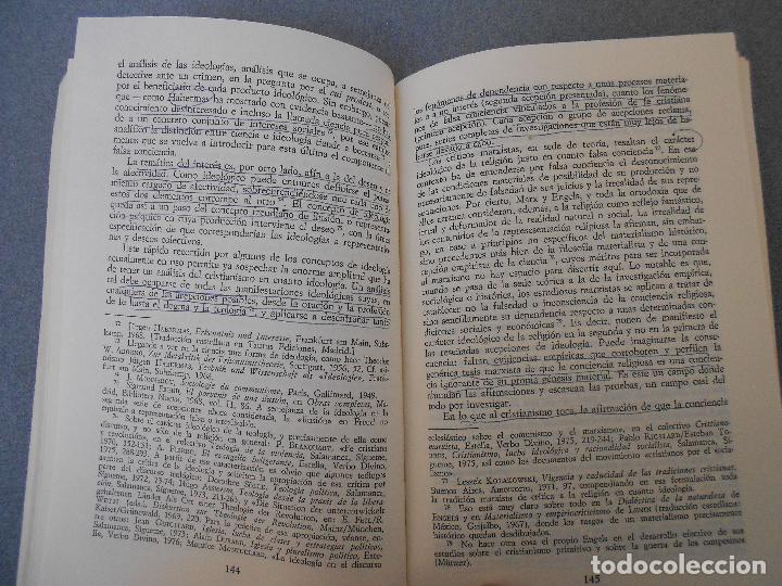 Libros de segunda mano: SOBRE LA RELIGION. DESCRIPCION Y TEORIA. - Foto 5