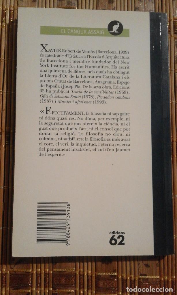 Libros de segunda mano: Per qu&egrave; Filosofia? - Xavier Rubert de Vent&oacute;s - Foto 2