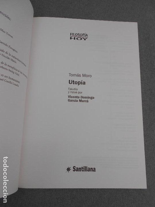 Libros de segunda mano: UTOPIA. TOMAS MORO - Foto 2