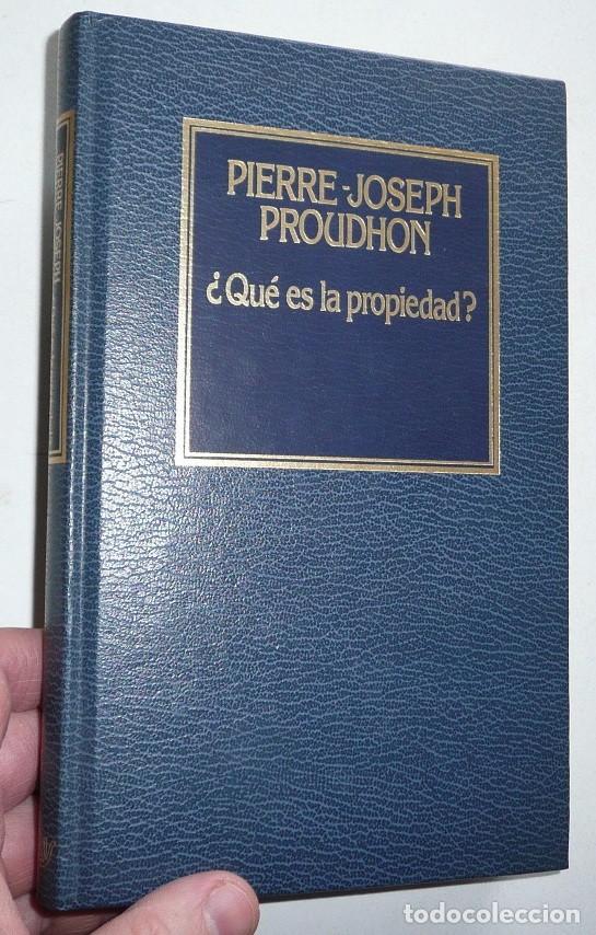 Libro Que Es La Propiedad Proudhon Pierre
