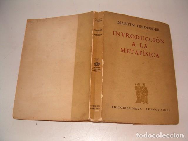 Martin Heidegger Introducción A La Metafísica Comprar Libros De Filosofía En Todocoleccion 6618