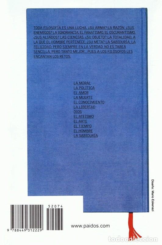 Libros de segunda mano: INVITACI&Oacute;N A LA FILOSOF&Iacute;A ANDR&Eacute; COMTE - SPONVILLE - Foto 2