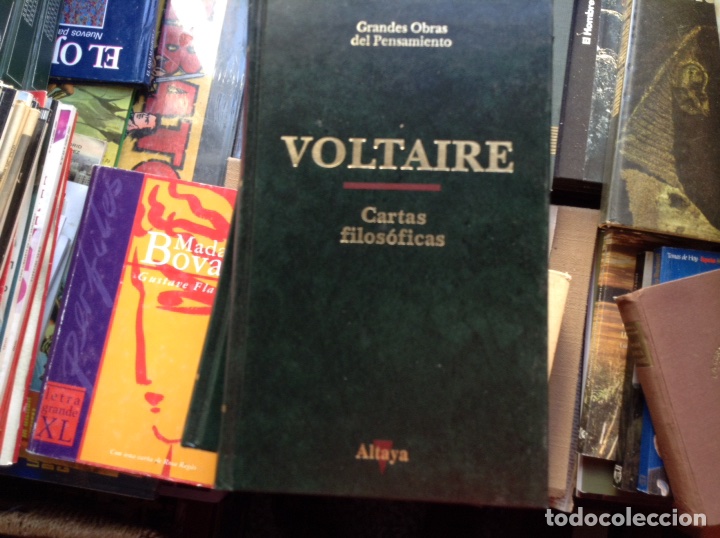 Libros de segunda mano: Cartas filos&oacute;ficas. Voltaire - Foto 1