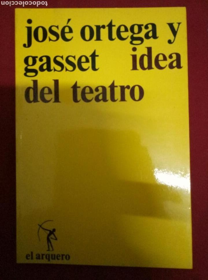 Libros de segunda mano: Idea del teatro (Jos&eacute; Ortega y Gasset) - Foto 1