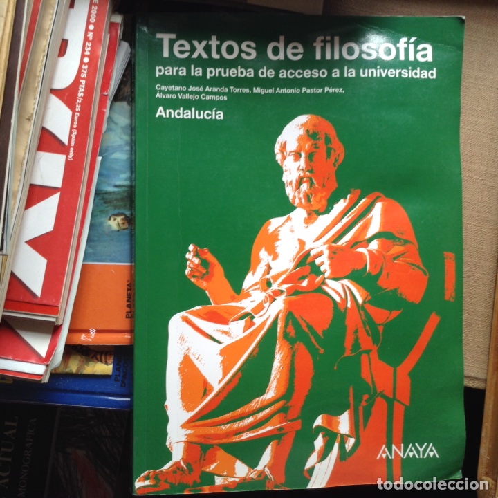 Libros de segunda mano: Textos de filosof&iacute;a - Foto 1