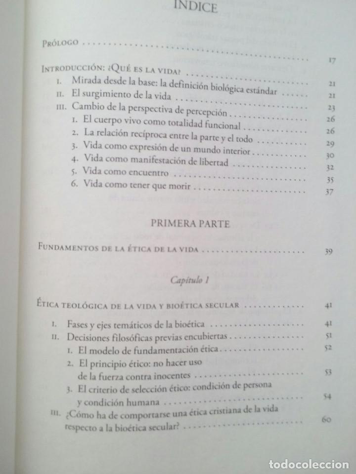 Libros de segunda mano: ETICA DE LA VIDA - EBERHARD SCHOCKENHOFF - Foto 4