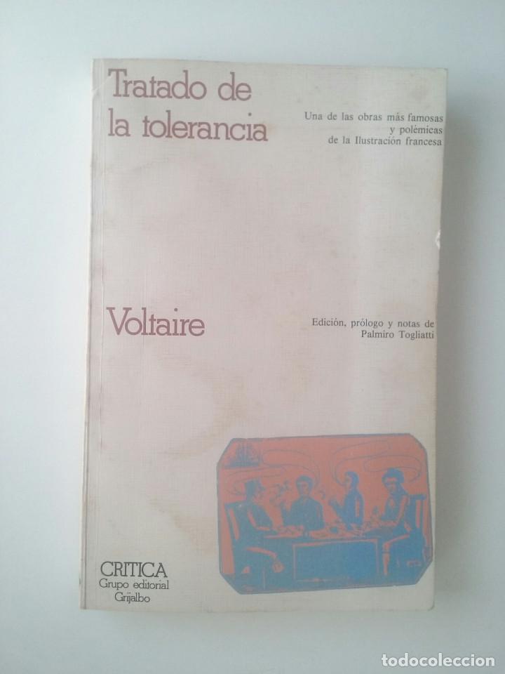 Libros de segunda mano: Tratado De La Tolerancia - Voltaire - Foto 1