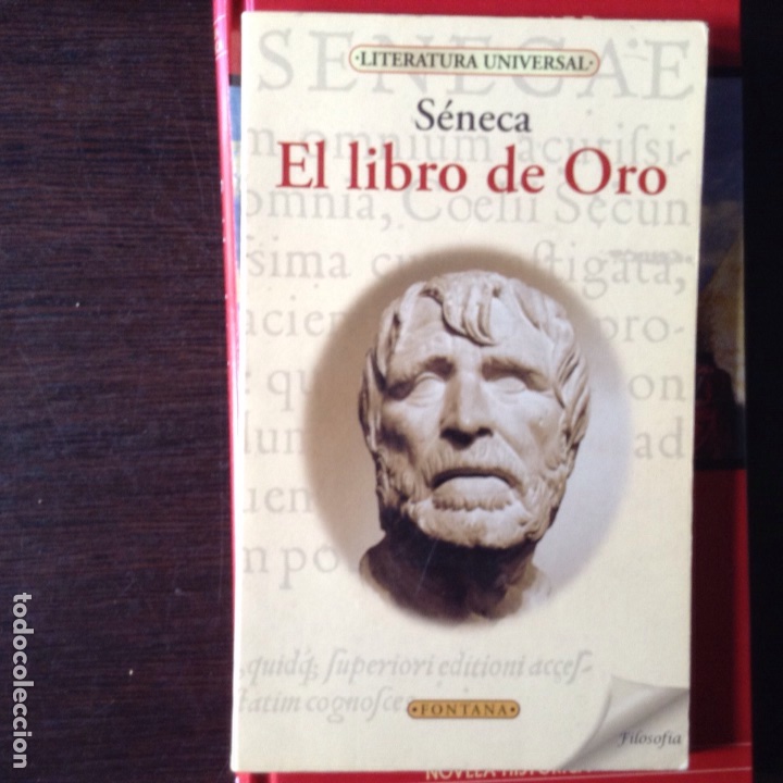 Libros de segunda mano: El,libro de oro . S&eacute;neca - Foto 1