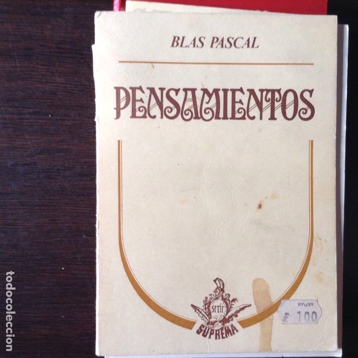 Libros de segunda mano: Pensamientos. Blas Pascal - Foto 1