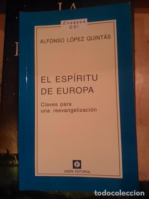 Libros de segunda mano: EL ESP&Iacute;RITU DE EUROPA. Claves para una reevagelizaci&oacute;n (Madrid, 2000)