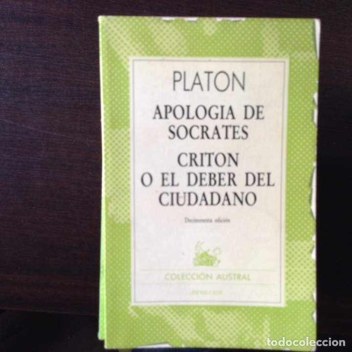Libros de segunda mano: Plat&oacute;n. Dos libros - Foto 1