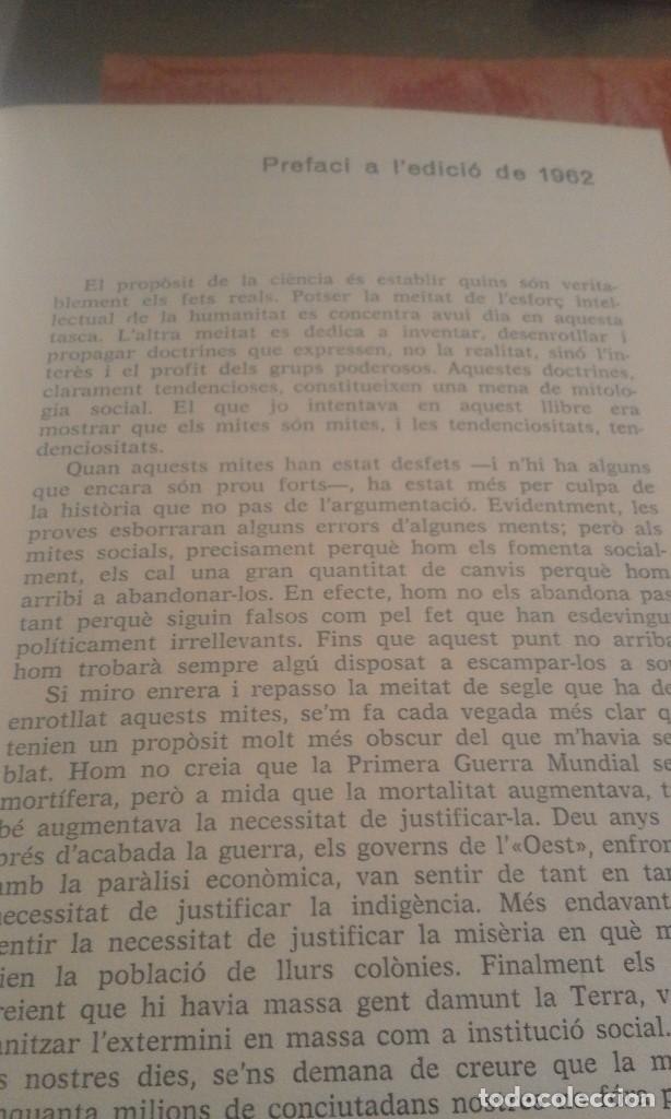 Libros de segunda mano: Lhome contra el mite - Barrows Dunham - en catal&agrave; - Foto 4