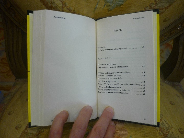 Libros de segunda mano: HUME: DEL CONOCIMIENTO. - Foto 4