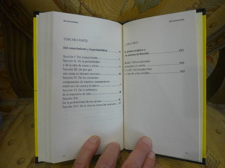 Libros de segunda mano: HUME: DEL CONOCIMIENTO. - Foto 5