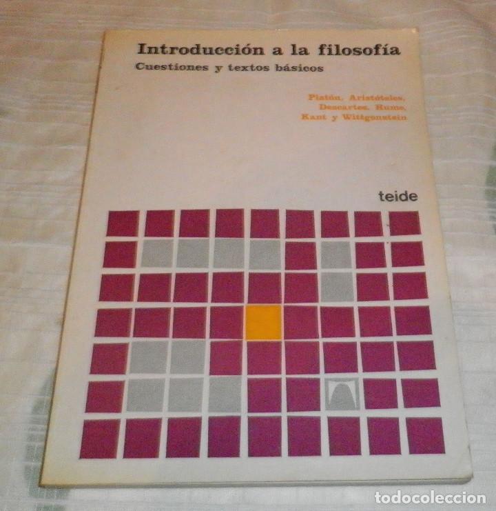 Libros de segunda mano: introduccion a la filosofia cuestiones y textos basicos - Foto 1